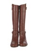 Tory Burch Leather Riding Boots