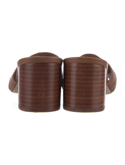 Tory Burch Leather Slides