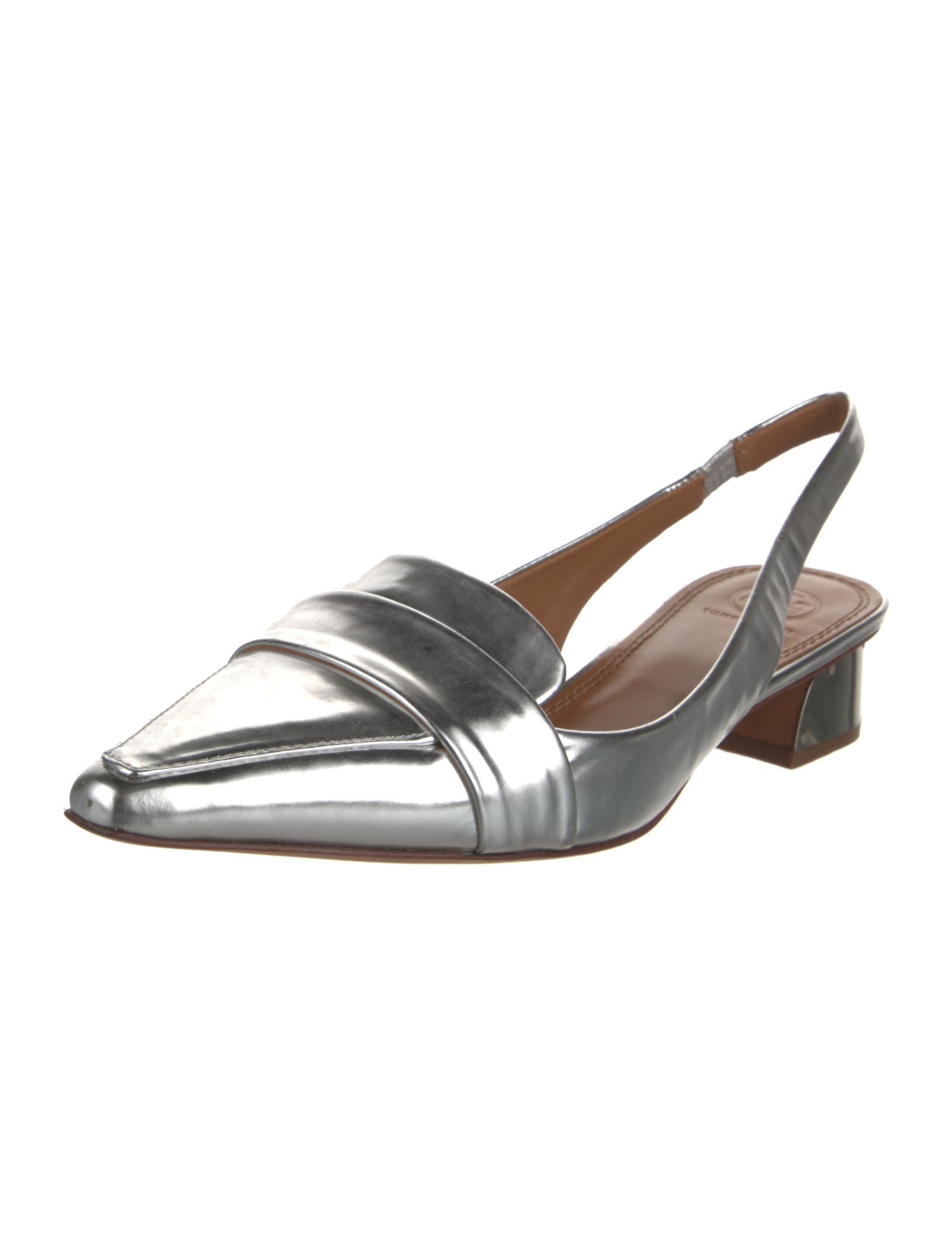 Tory Burch Patent Leather Slingback Pumps