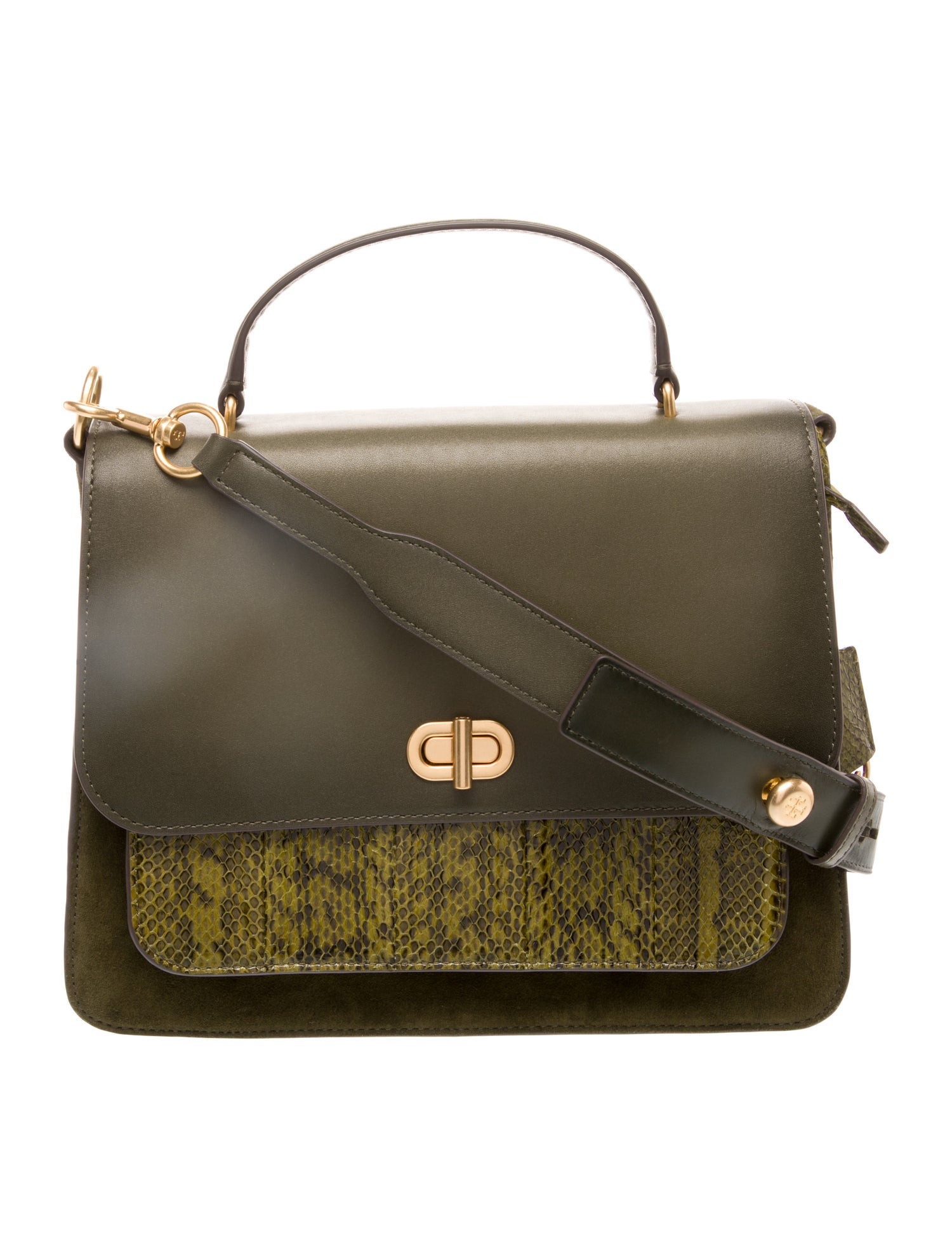Tory Burch Leather Top Handle Bag