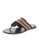 Tory Burch Striped Slides