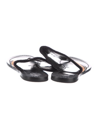 Tory Burch Striped Slides