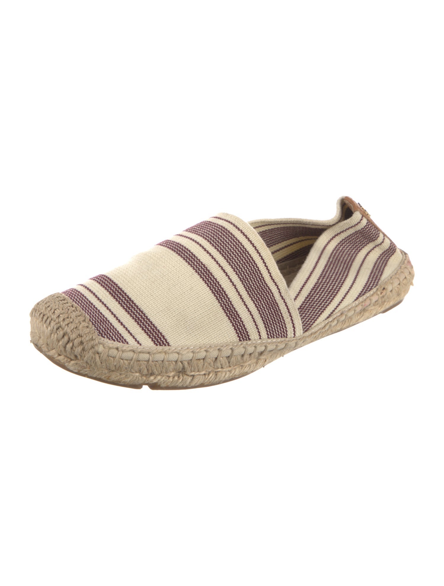 Tory Burch Canvas Striped Espadrilles