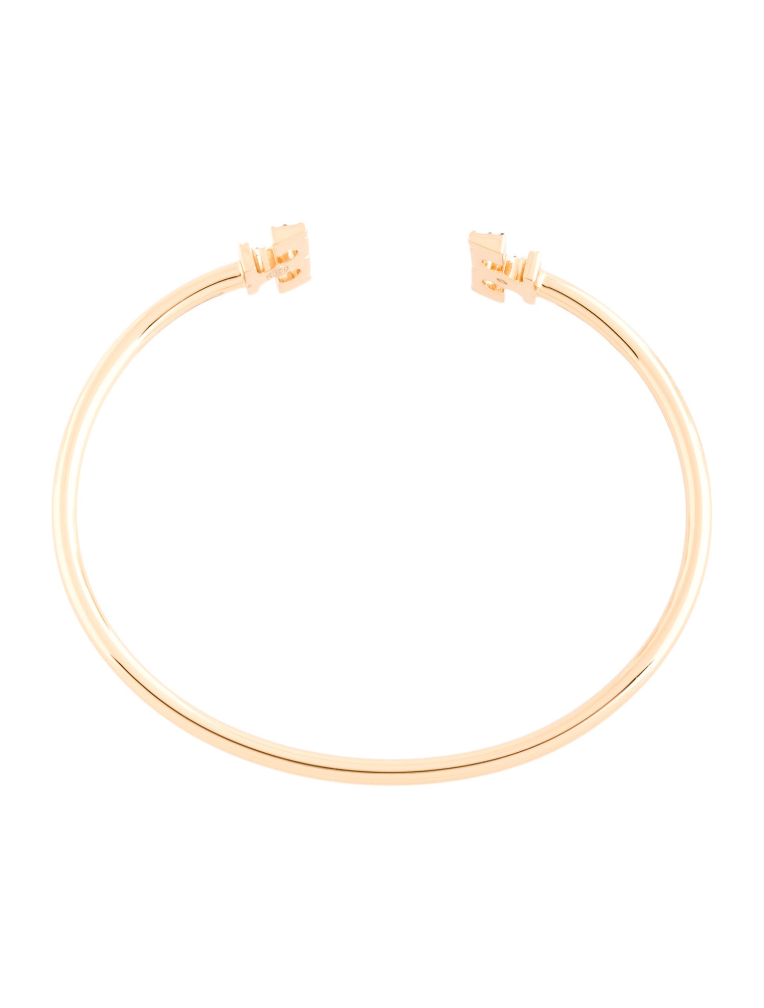 Tory Burch Crystal Eleanor Pave Flex Cuff Bracelet