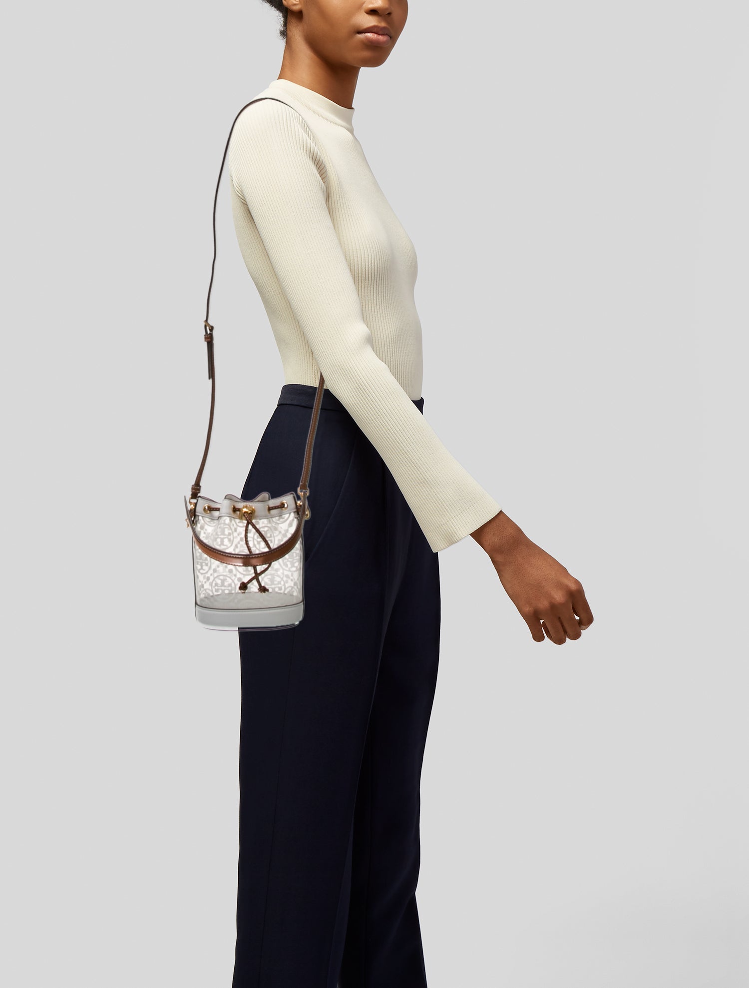 Tory Burch PVC Bucket Bag