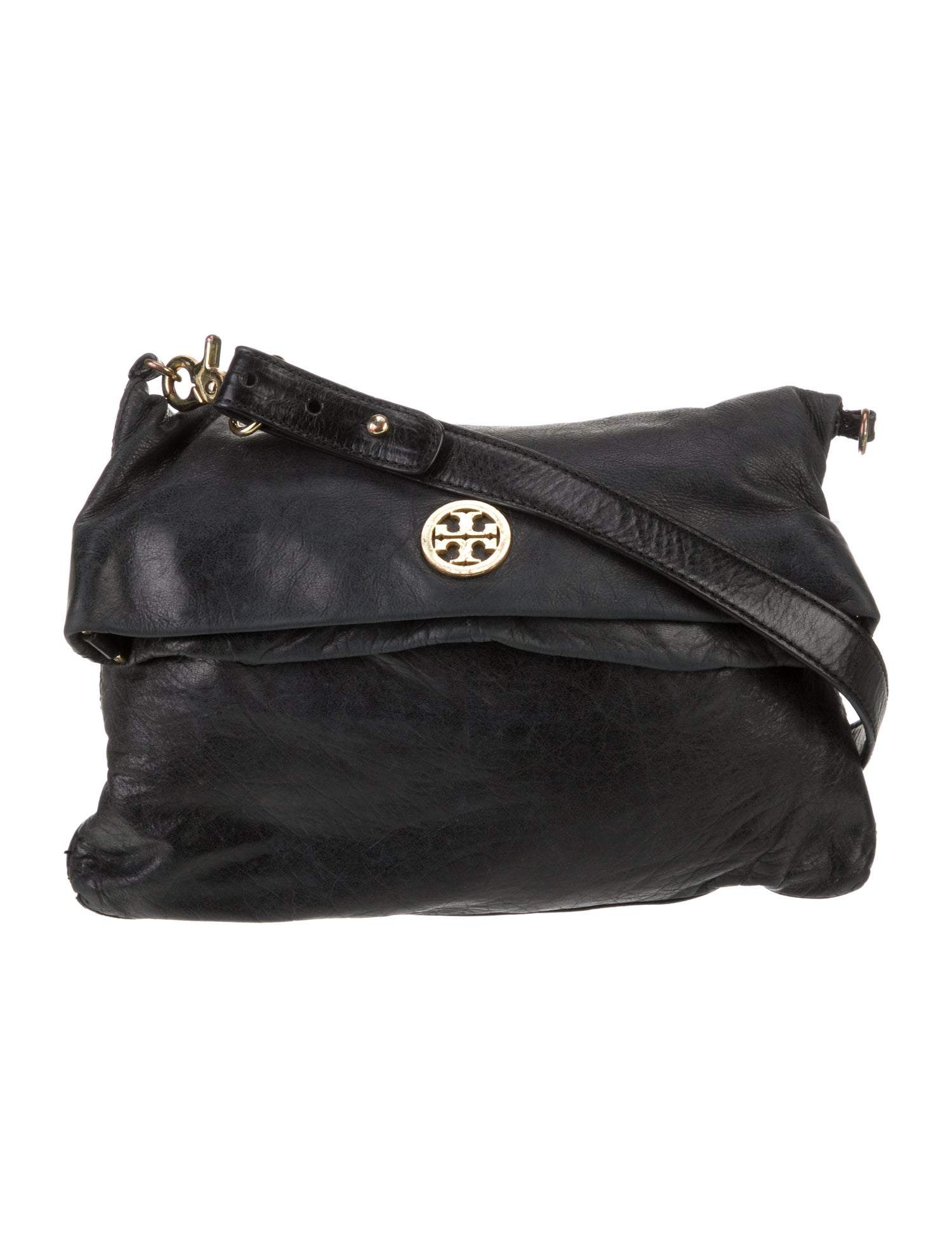 Tory Burch Leather Messenger Bag