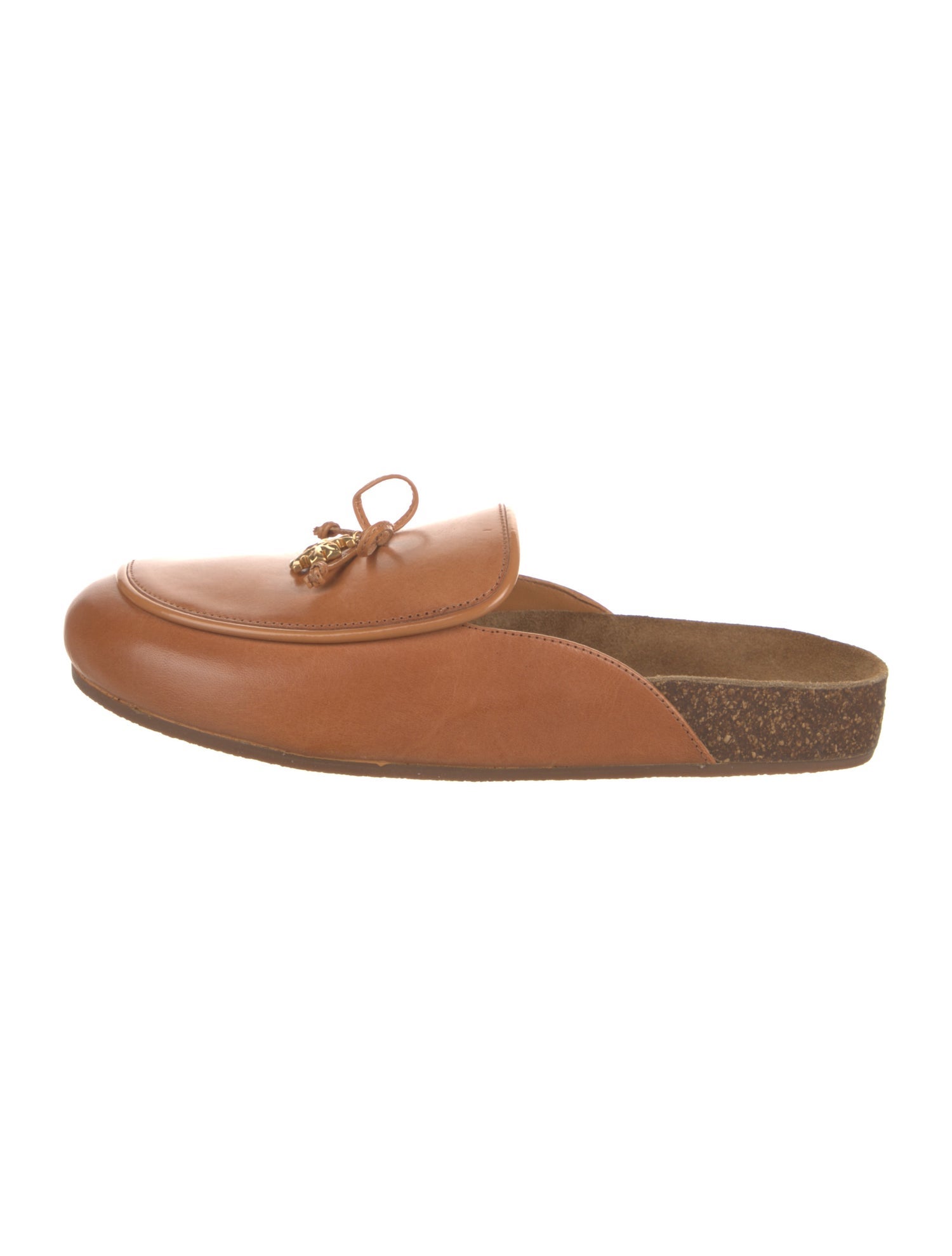 Tory Burch Leather Bow Accents Mules