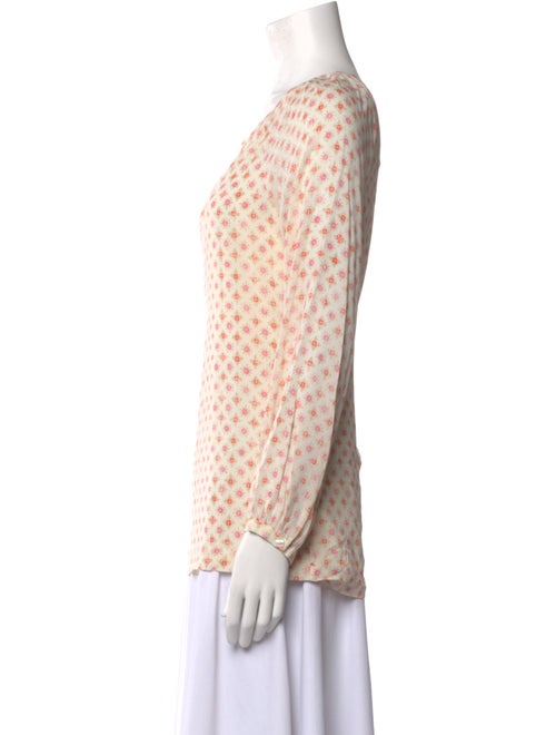Tory Burch Silk Printed Blouse