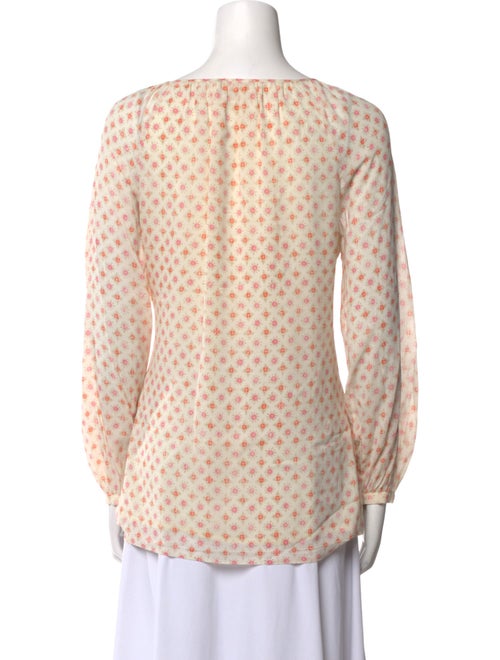 Tory Burch Silk Printed Blouse