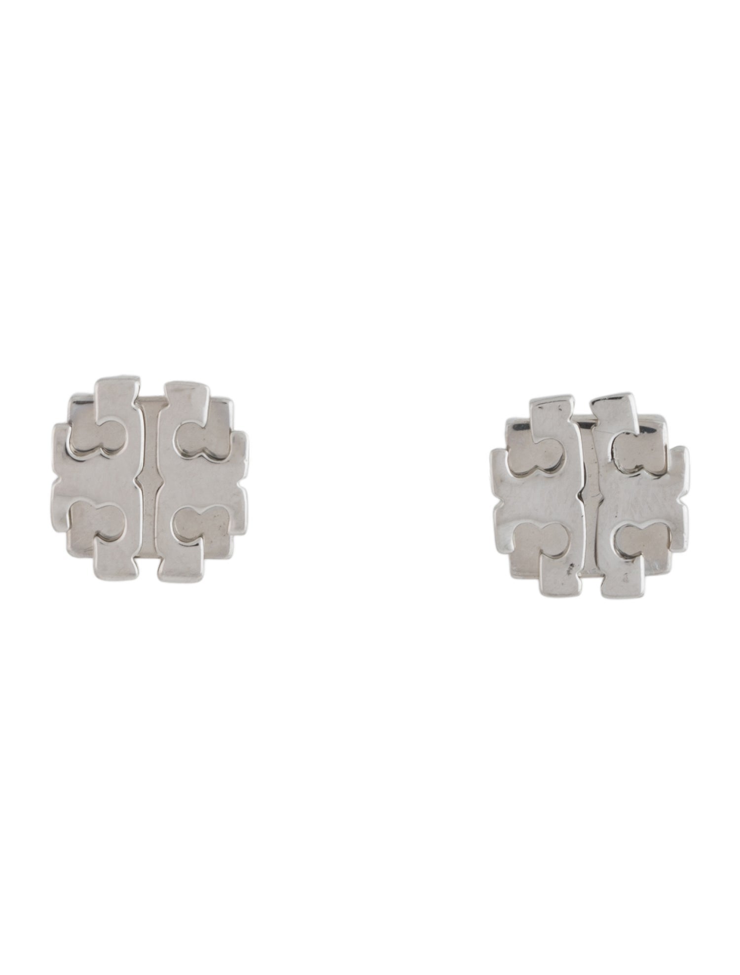 Tory Burch Logo Stud Earrings