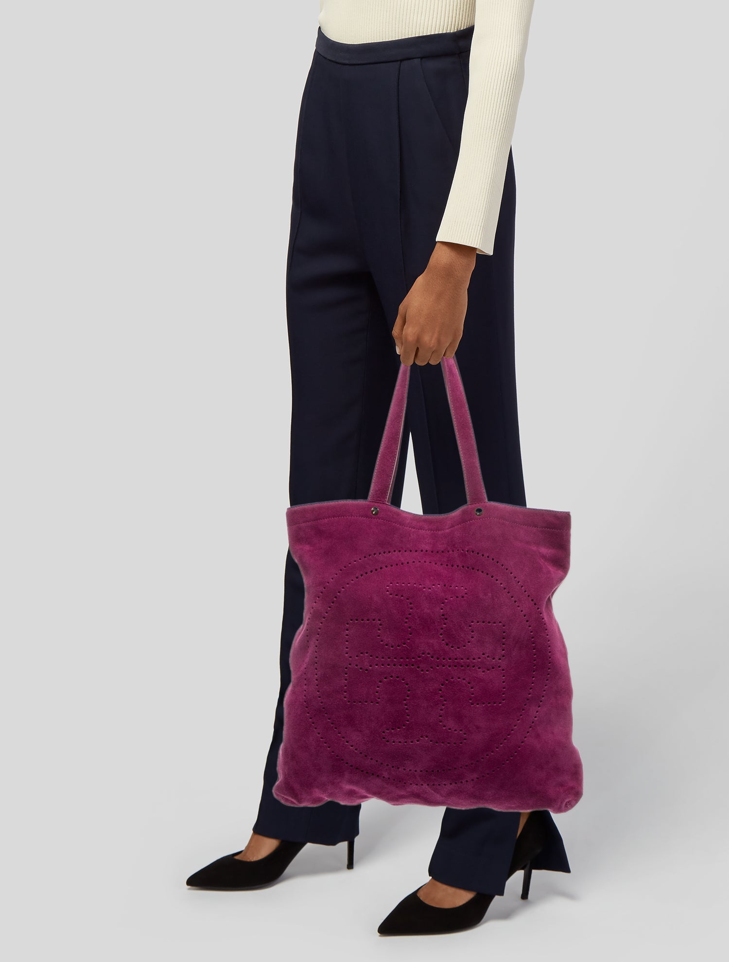Tory Burch Suede Tote