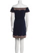Tory Burch Off-The-Shoulder Mini Dress