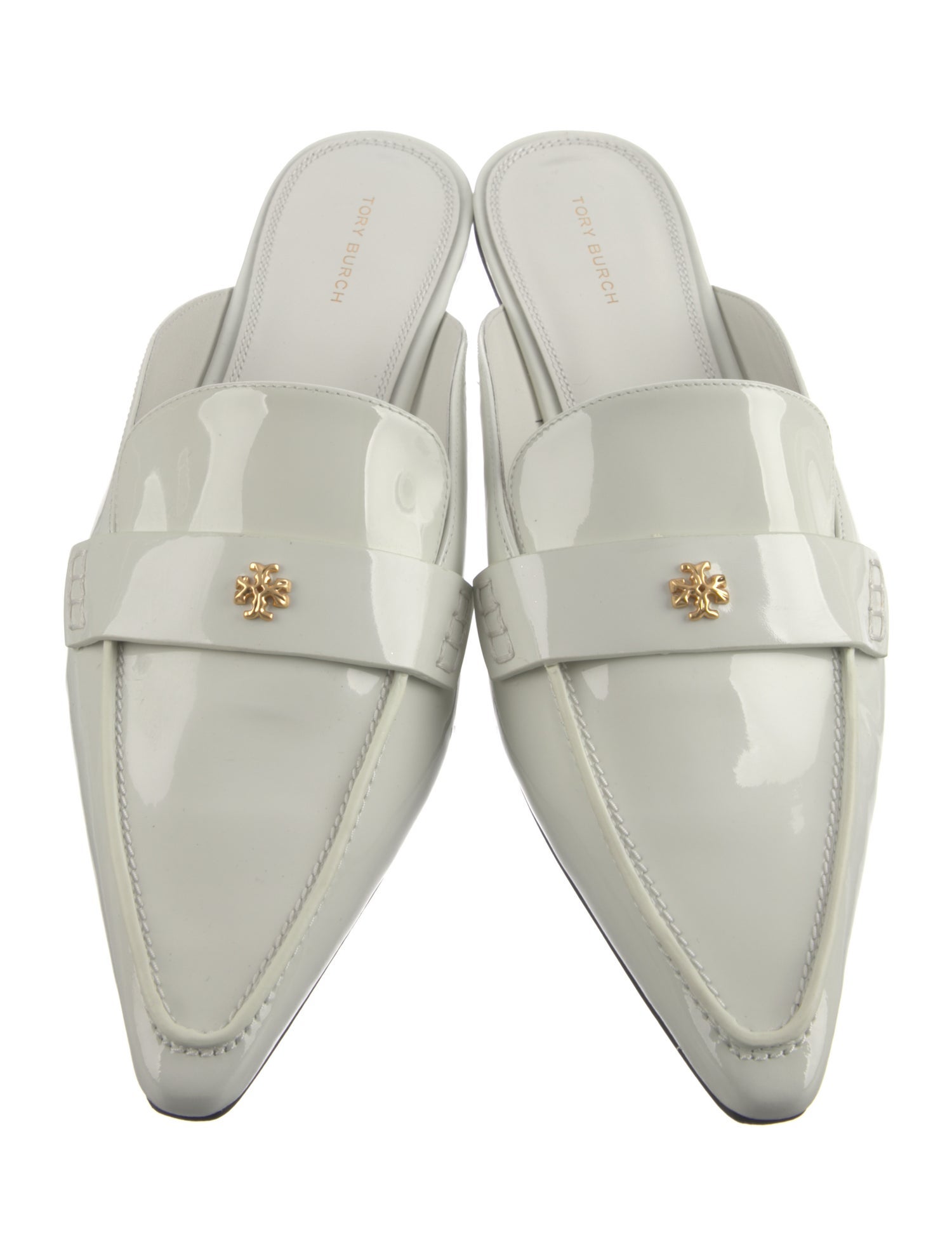 Tory Burch Patent Leather Mules