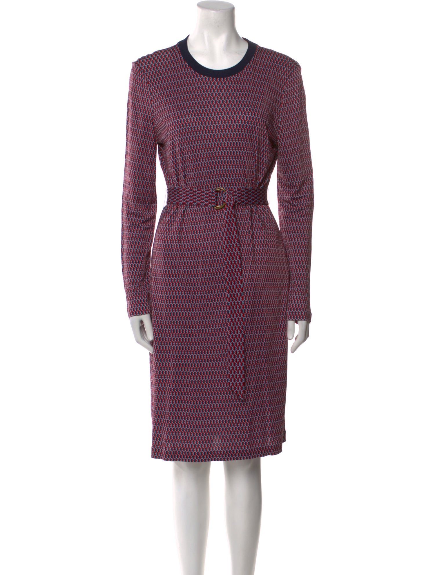 Tory Burch Printed Knee-Length Dress