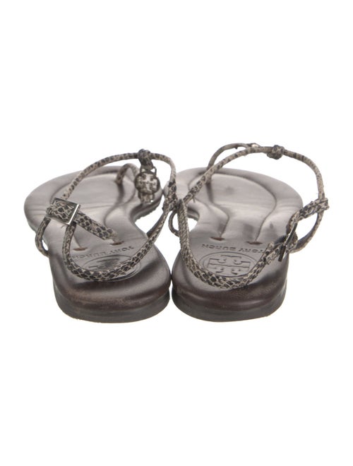Tory Burch Leather T-Strap Sandals