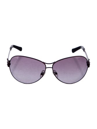 Tory Burch Aviator Tinted Sunglasses
