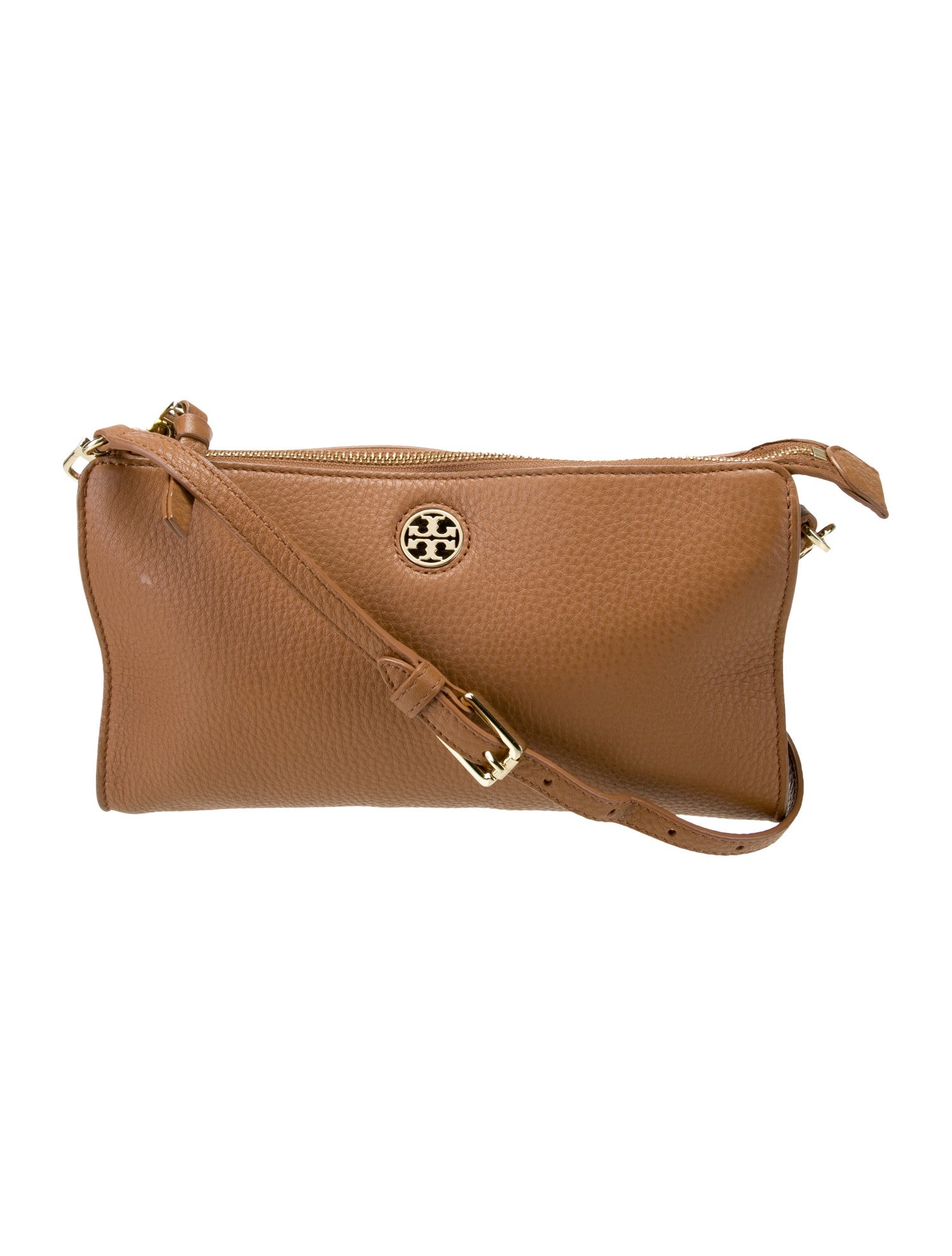 Tory Burch Leather Messenger Bag