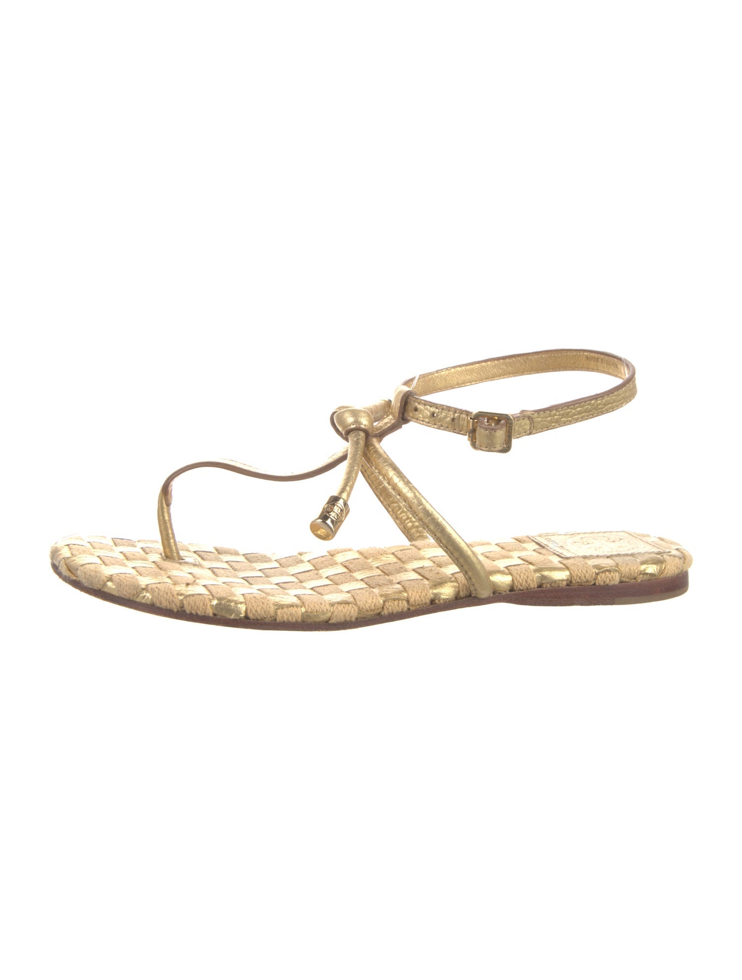 Tory Burch Leather Espadrilles
