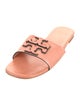 Tory Burch Leather Printed Slides