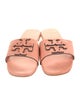 Tory Burch Leather Printed Slides