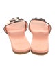 Tory Burch Leather Printed Slides