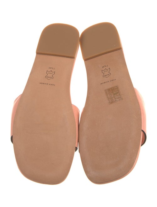 Tory Burch Leather Printed Slides