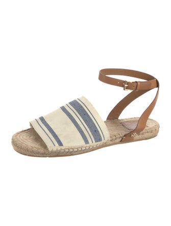 Tory Burch Canvas Printed Espadrilles