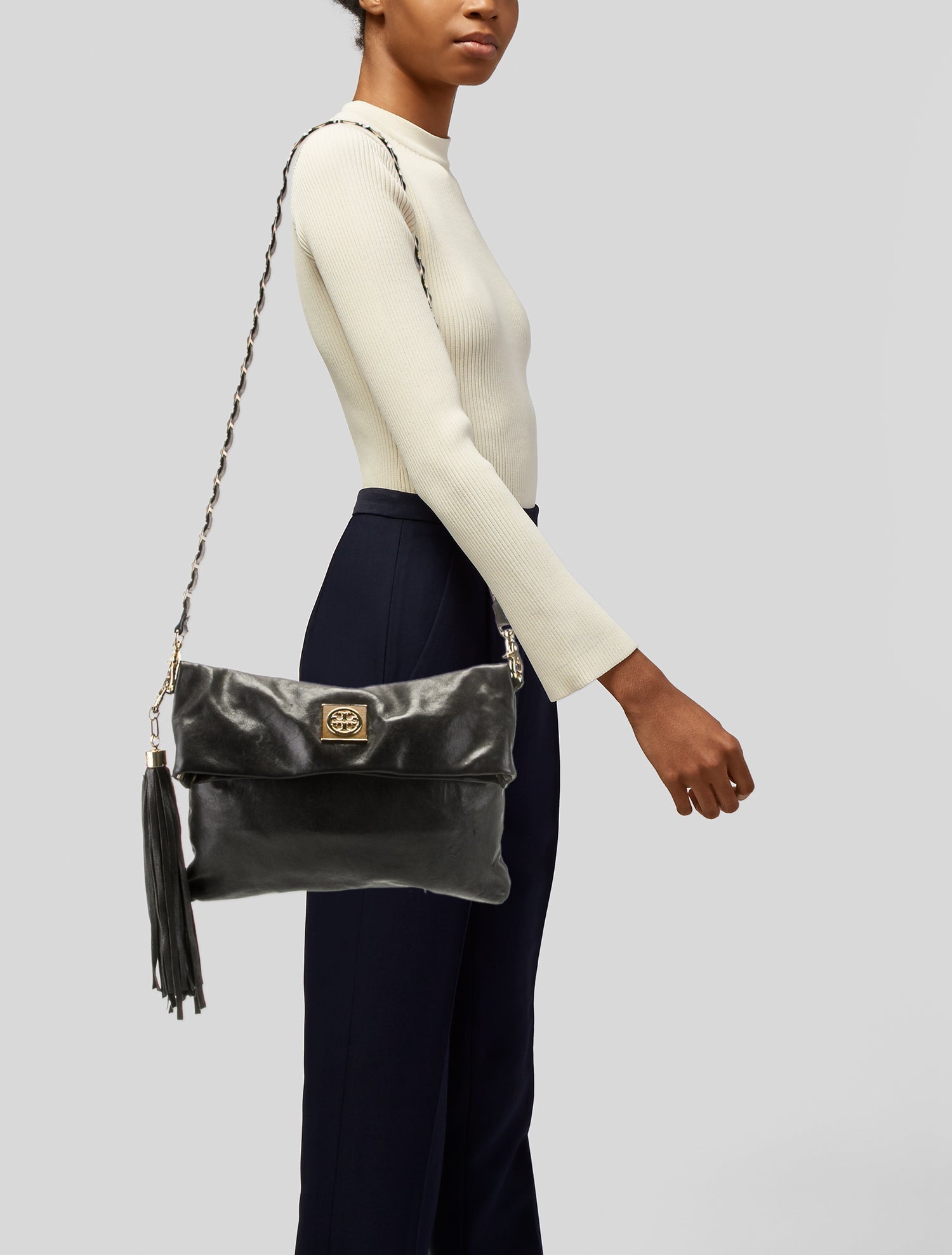 Tory Burch Leather Shoulder Bag