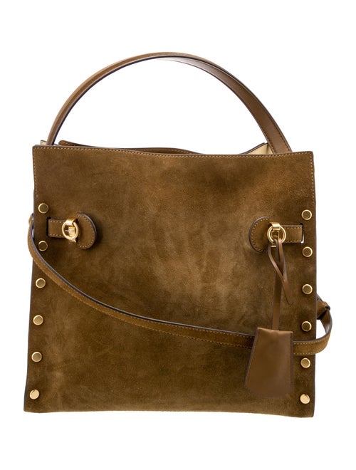 Tory Burch Suede Tory burch Suede Lee Radziwill Double Bag