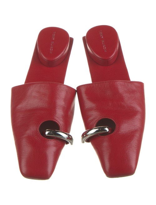 Tory Burch Leather D'Orsay Flats