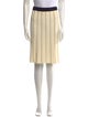 Tory Burch Striped Knee-Length Skirt