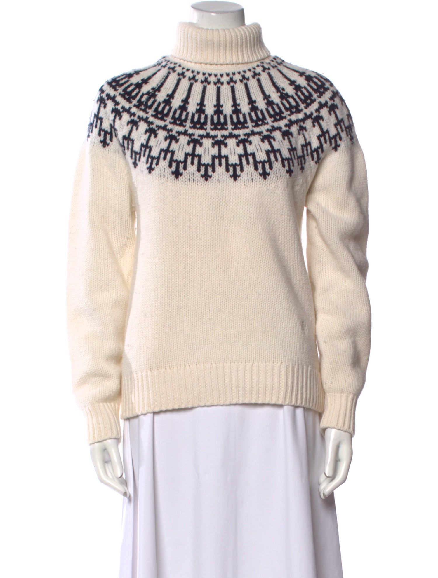 Tory Sport Merino Wool Graphic Print Sweater