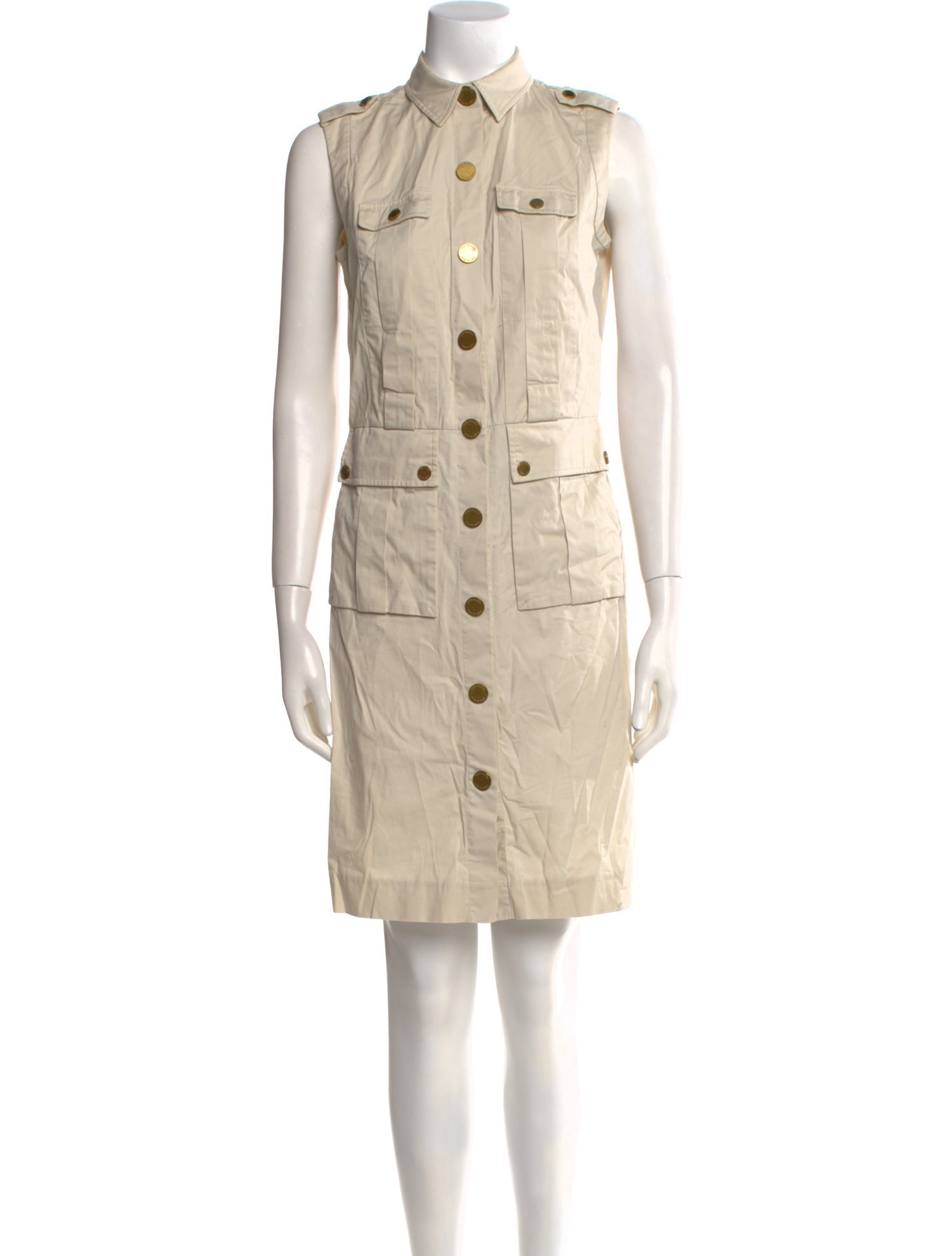 Tory Burch Tie Neck Sleeveless Tunic