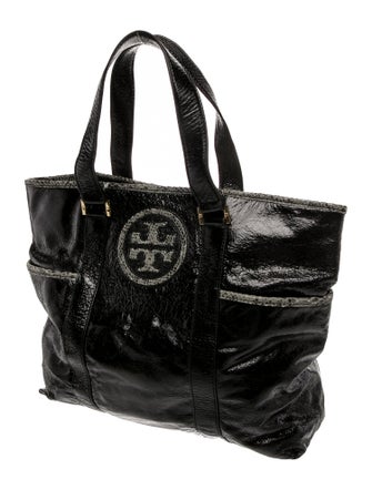 Tory Burch Patent Leather Tote