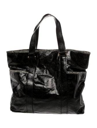 Tory Burch Patent Leather Tote