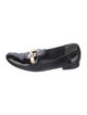 Tory Burch Patent Leather Bow Accents Loafers
