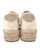 Tory Burch Canvas Braided Accents Espadrilles