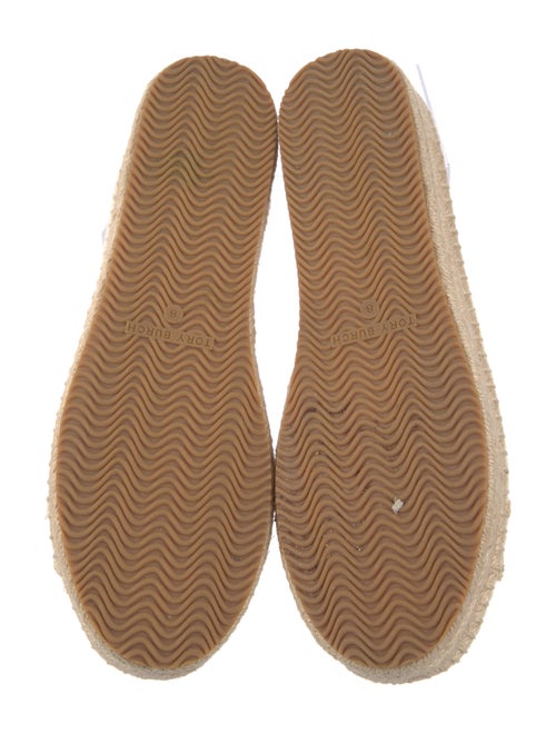 Tory Burch Canvas Braided Accents Espadrilles