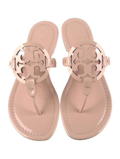 Tory Burch Patent Leather Slippers