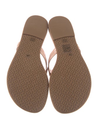 Tory Burch Patent Leather Slippers