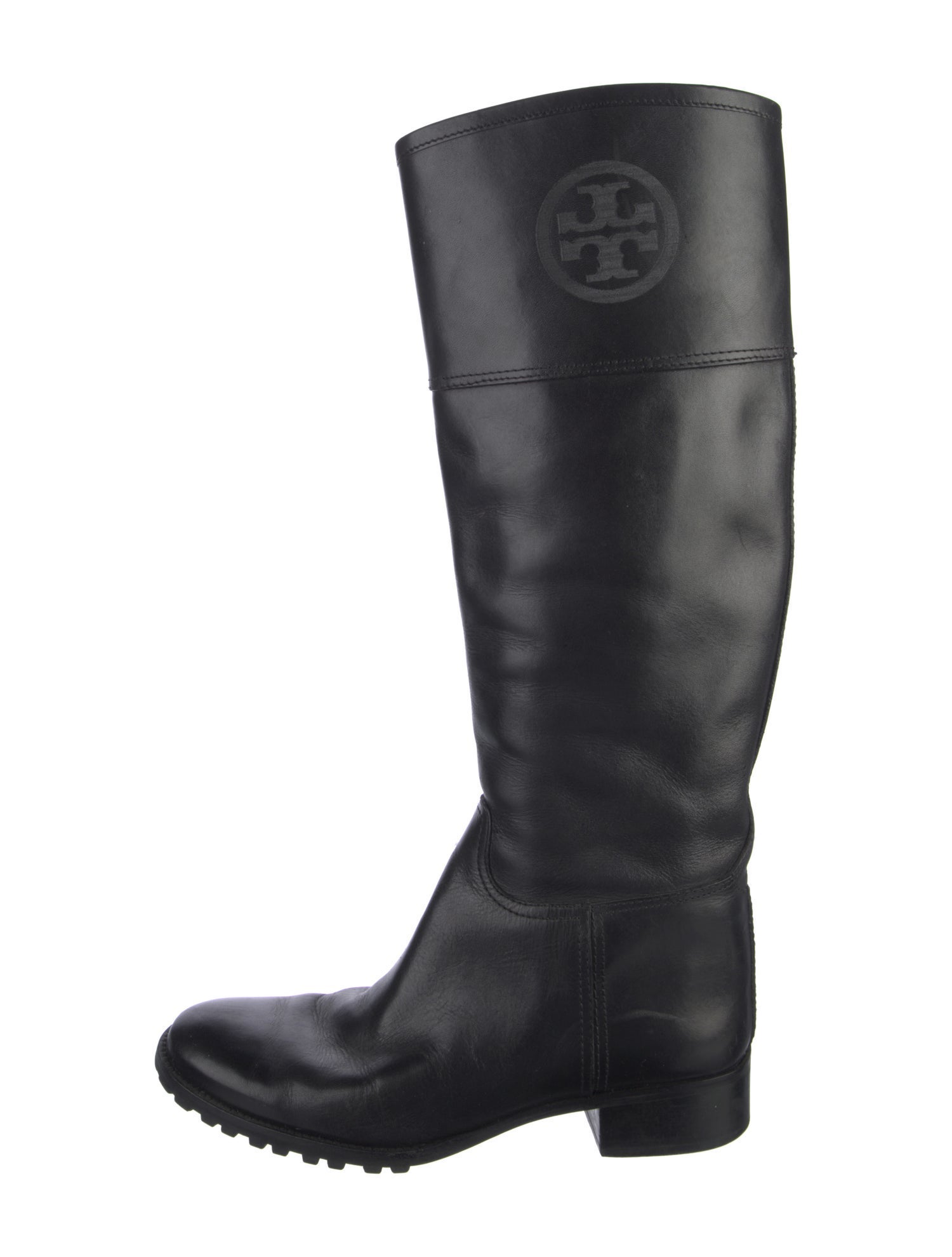 Tory Burch Leather Riding Boots