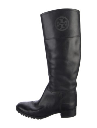 Tory Burch Leather Riding Boots
