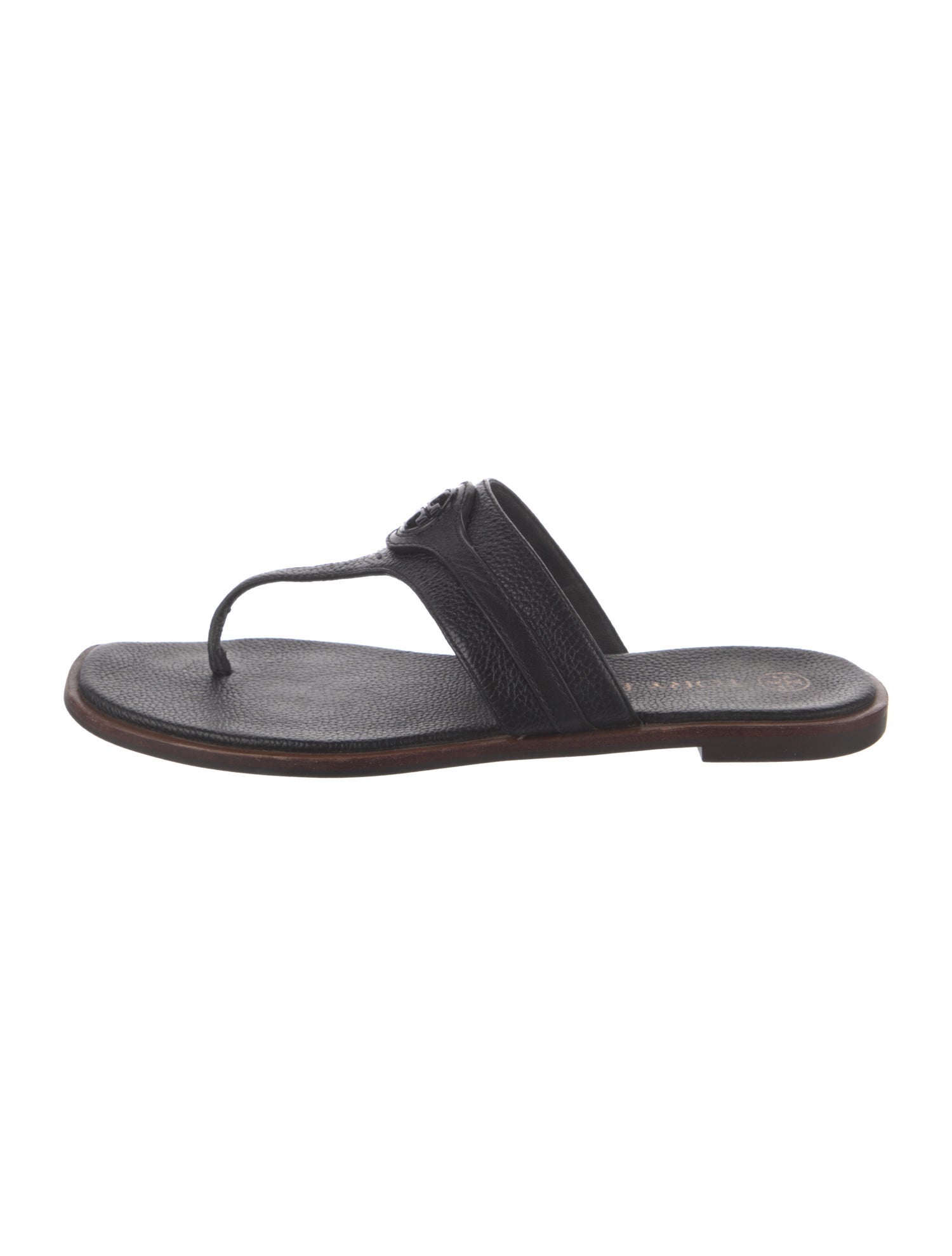 Tory Burch Leather Slides