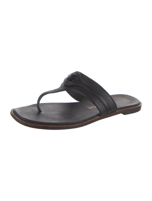 Tory Burch Leather Slides