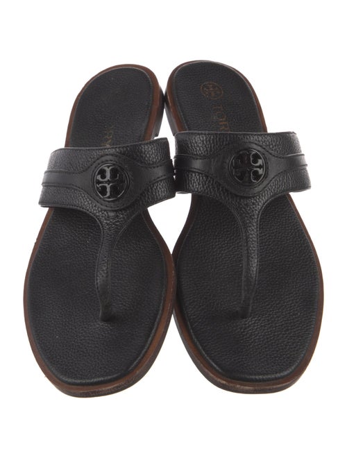 Tory Burch Leather Slides