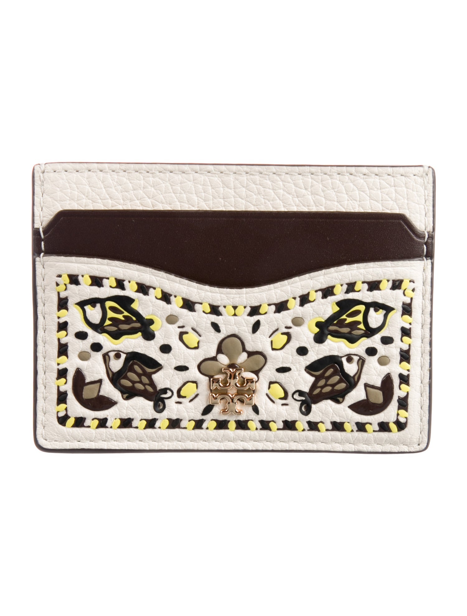 Tory Burch Leather Patterned Wallet