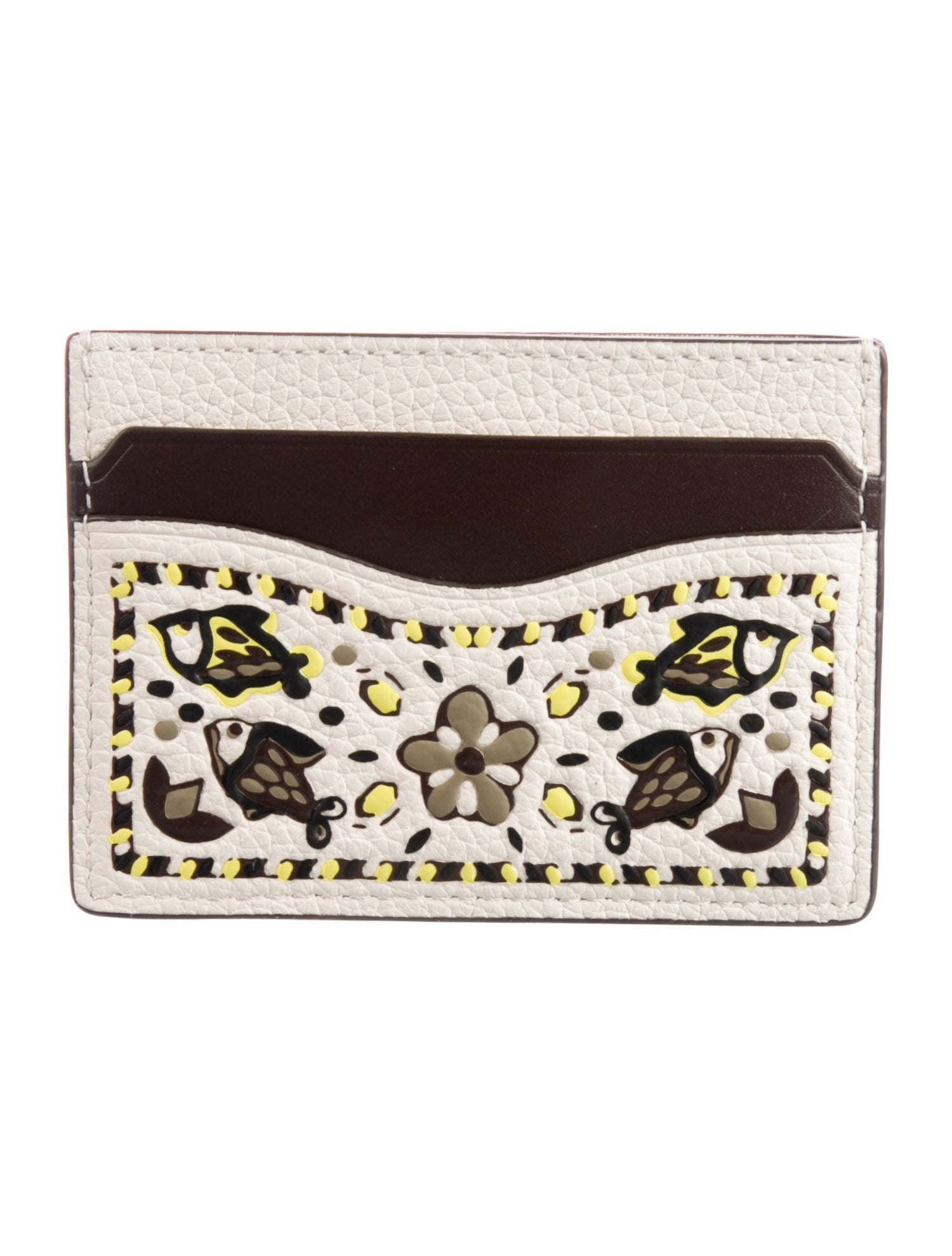 Tory Burch Leather Patterned Wallet