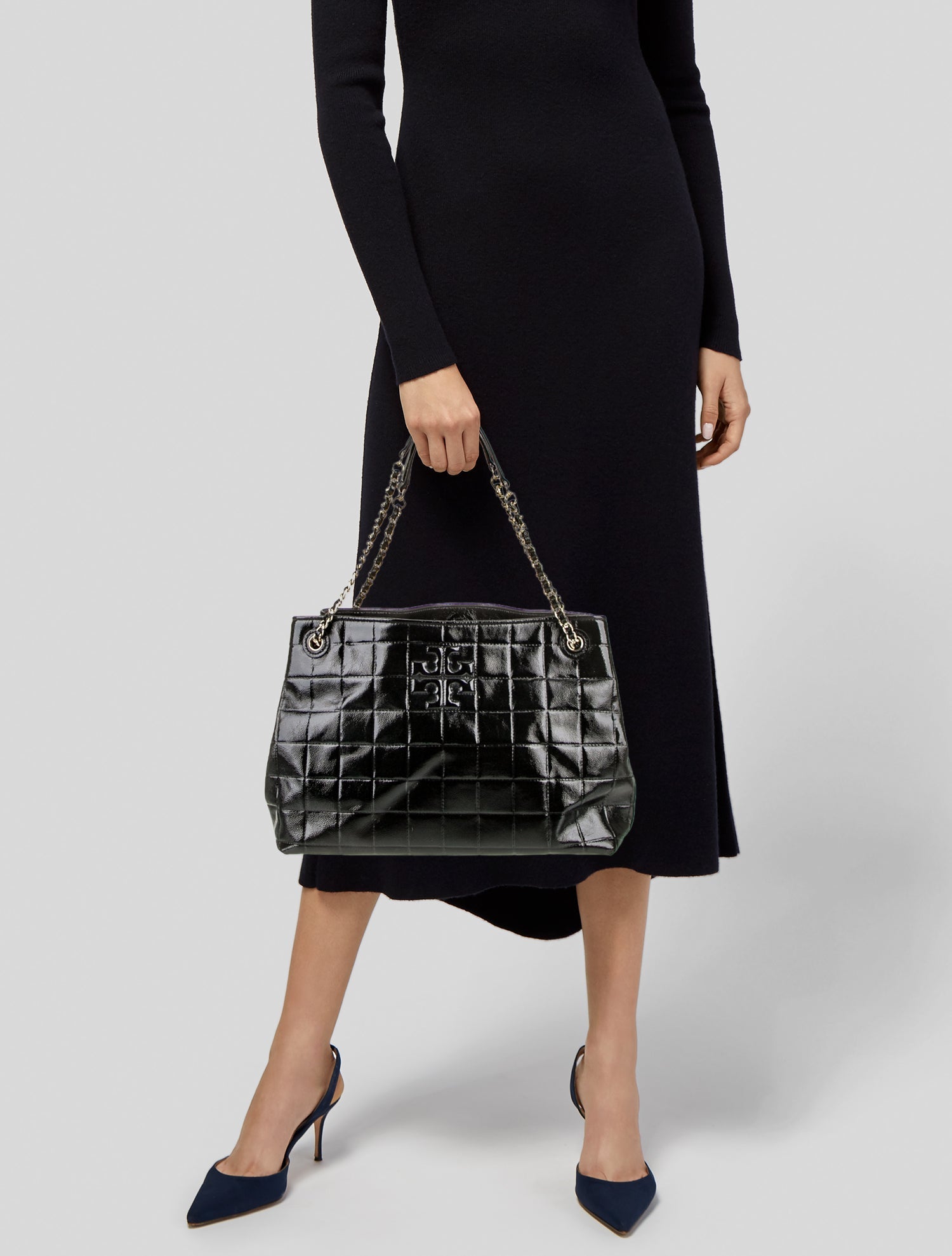 Tory Burch Patent Leather Shoulder Bag