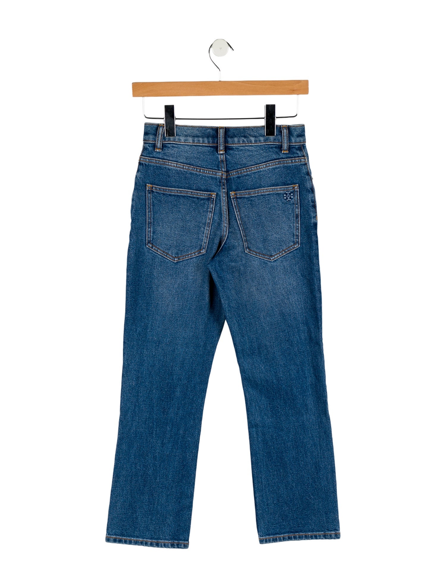 Tory Burch Mid-Rise Straight Leg Jeans w/ Tags