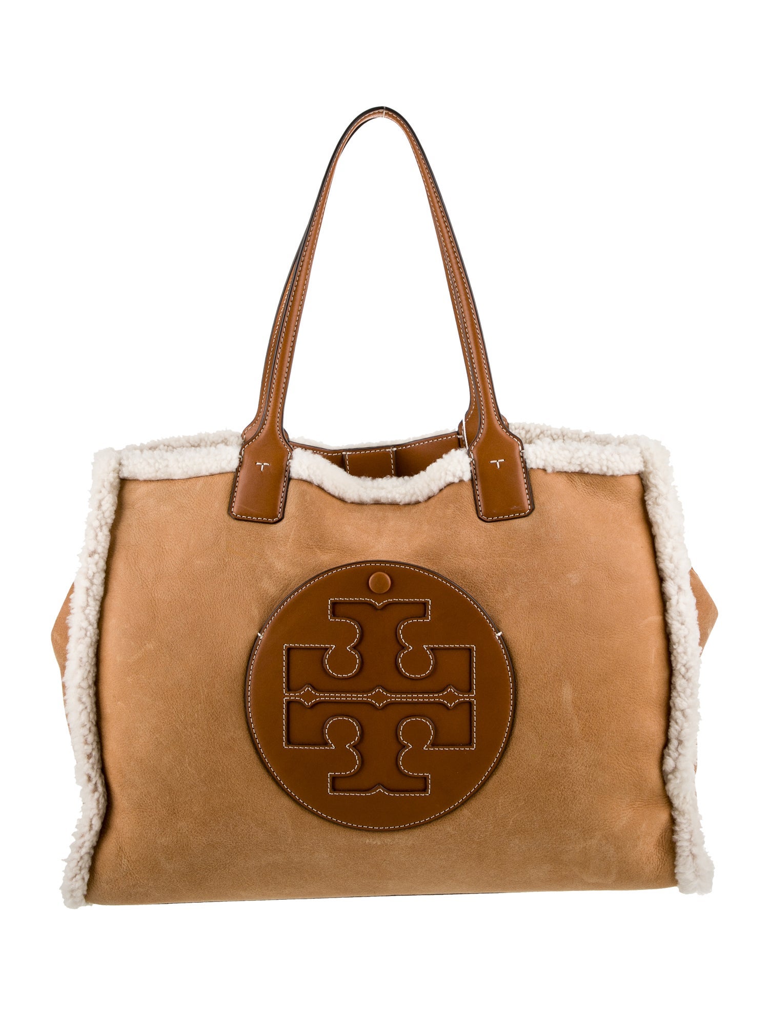 Tory Burch Shearling Tote